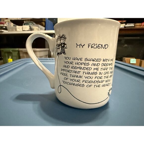 NEW Enesco Stoneware Gift Friendship Tea Coffee Mug Children of the Inner Light - Picture 3 of 5